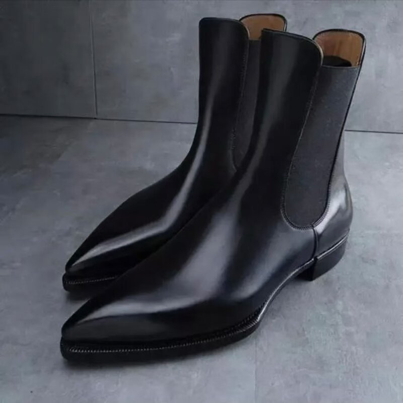 Men Fashion Chelsea Boots Blac - Men Formal Wear Brands review and price
