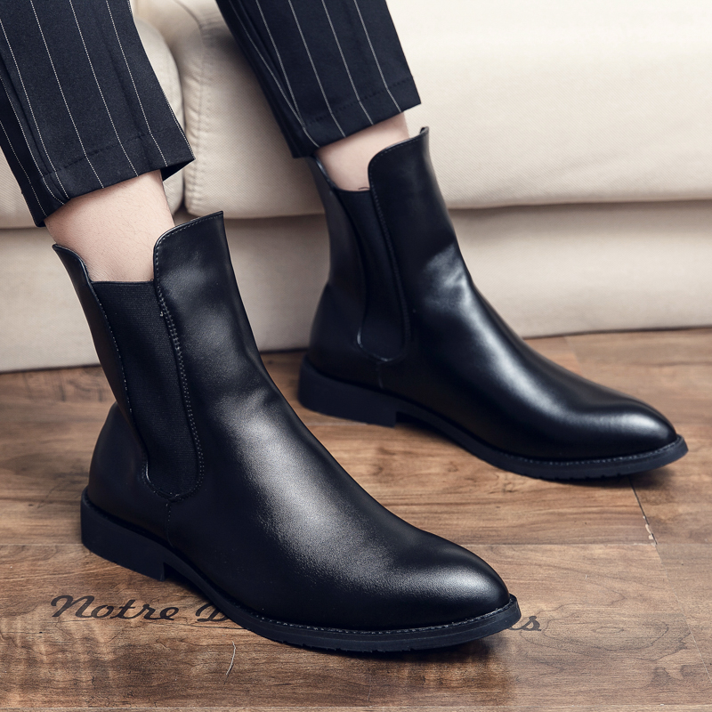 Men Fashion Chelsea Boots Blac - Men Formal Wear Brands review and price