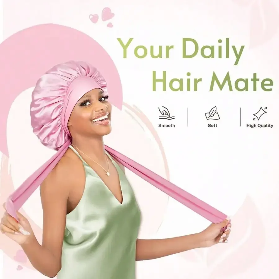 2026 Satin Bonnet For Women, A - Satin Bow Tie review and price