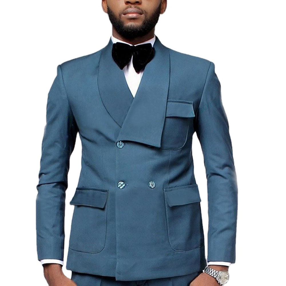 Latest Design Double Breasted  - Men Formal Wear With Blazer review and price