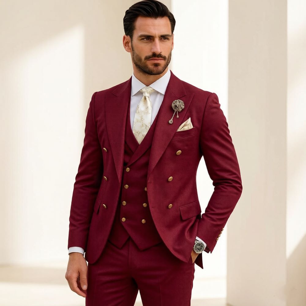 Men Ivory Wedding Suit Slim Fi - Men Formal Wear For Wedding review and price