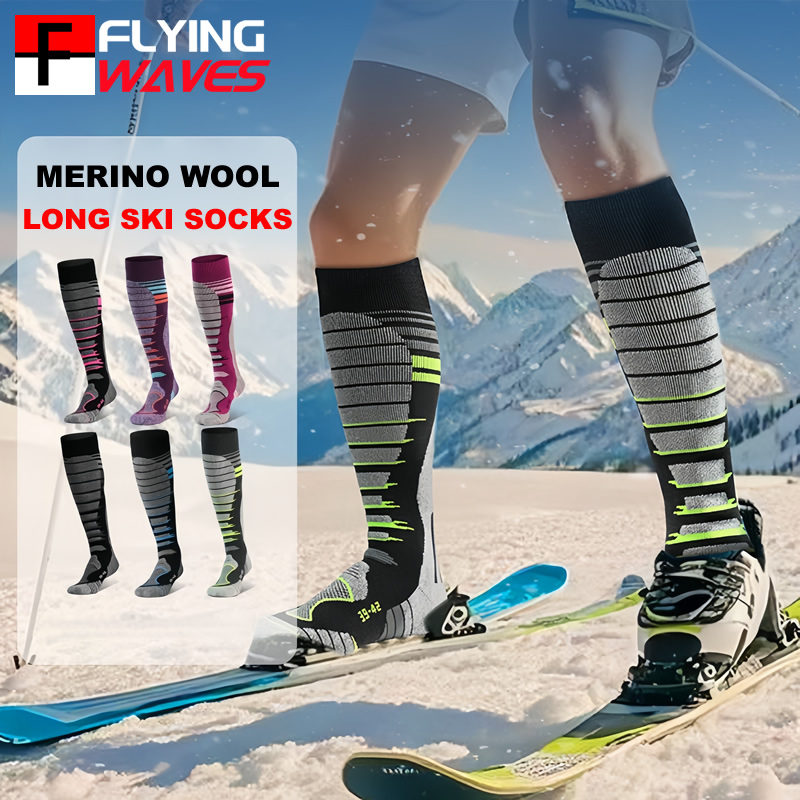 Merino Wool Ski Socks Cold Wea - Sock Garter Men review and price