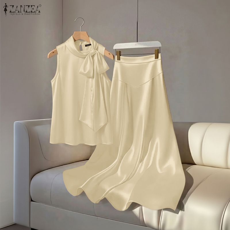 2PCS French Chic Party Outfit  - Satin Bow Tie review and price