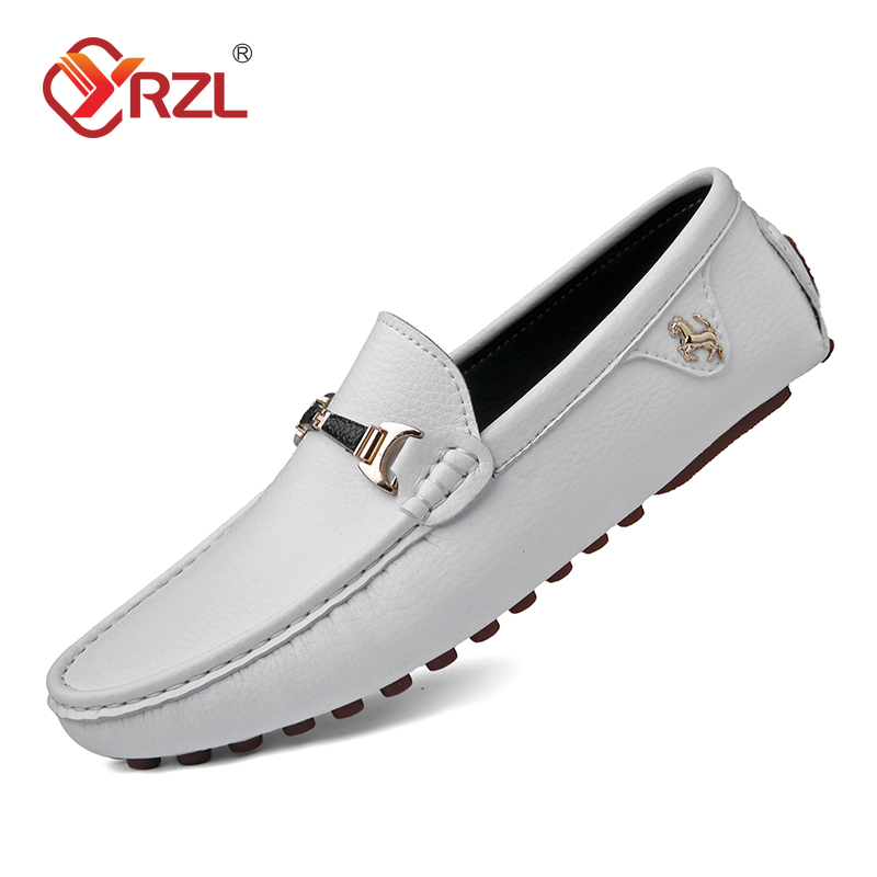 YRZL Loafers Men Shoes PU Leat - Men'S Luxury Formal Wear Brands review and price