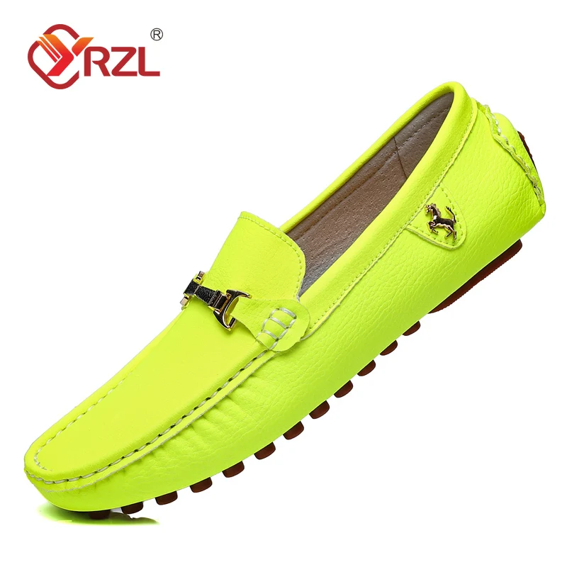 YRZL Loafers Men Shoes PU Leat - Men'S Luxury Formal Wear Brands review and price