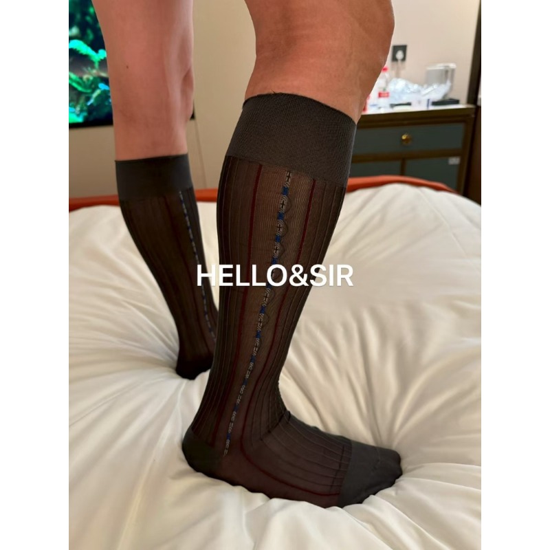 New Brand Men Socks Man Knee H - Sock Garter Men review and price