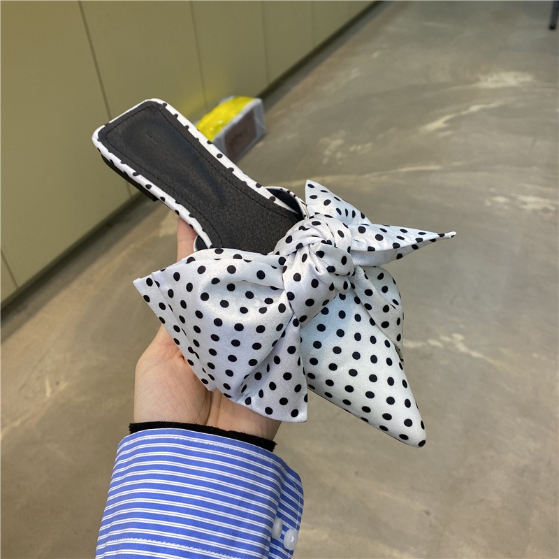 Luxury Designer Bowtie Mule Sh - Satin Bow Tie review and price
