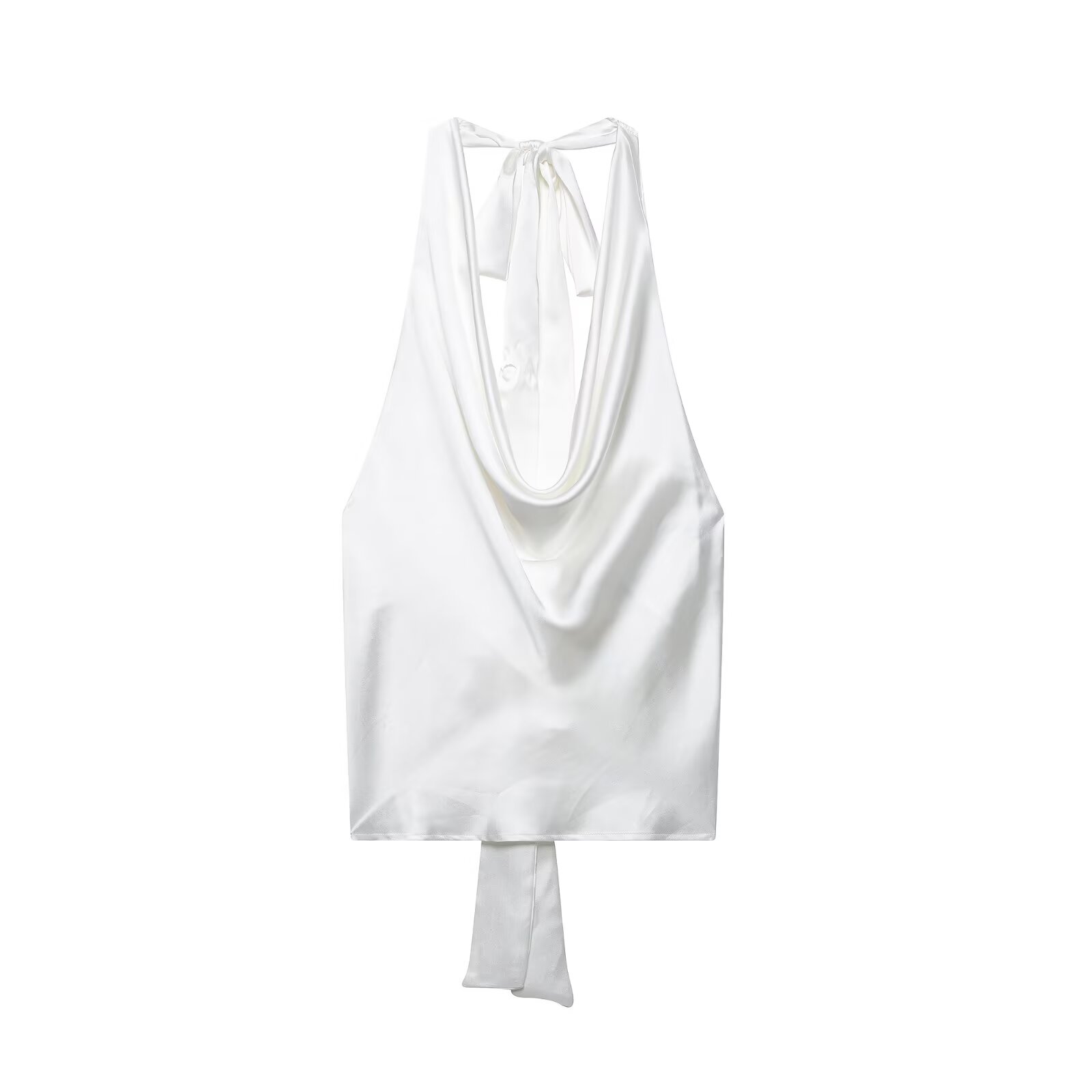 Zevity 2025 Women Sexy Sleevel - Satin Bow Tie review and price