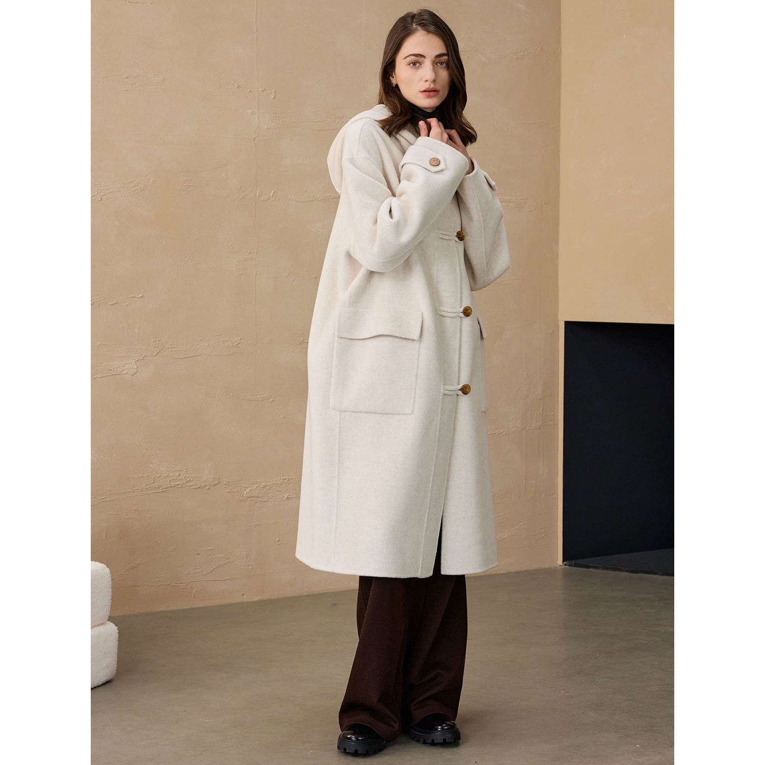 Allingentle Women's Blazer Woo - Wool Suit Jacket review and price