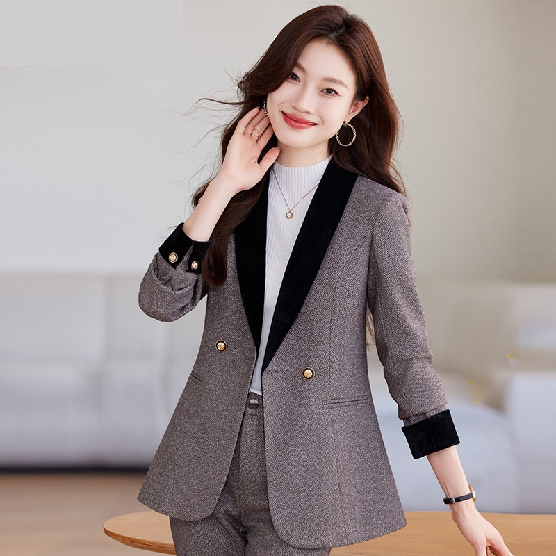 2024 Elegant Women Pant Suit O - Wool Suit Jacket review and price