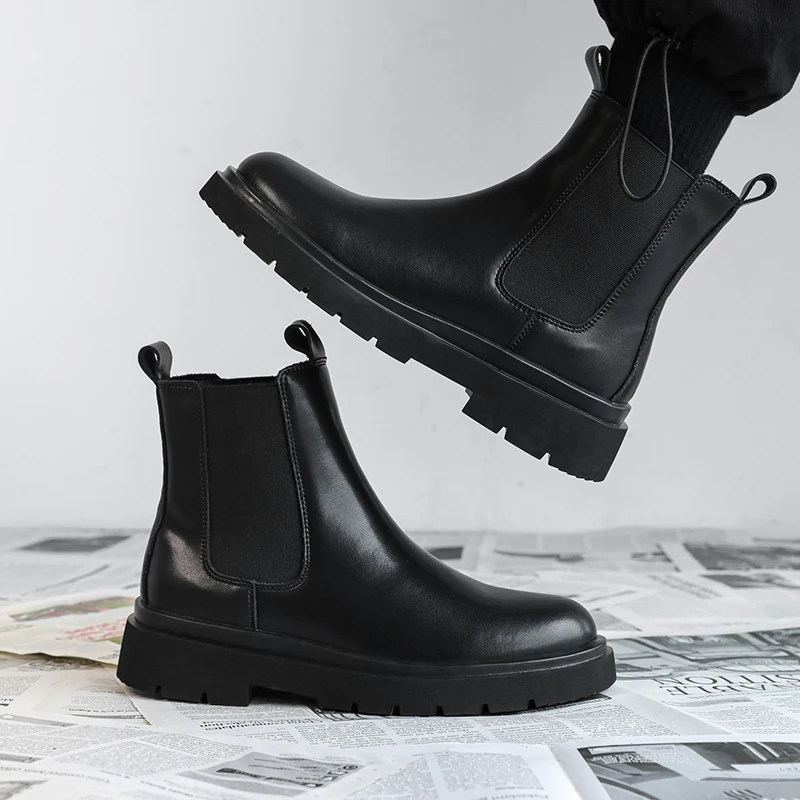 Men's Leather High-top Chelsea - Men'S Formal Wear Trends 2025 review and price