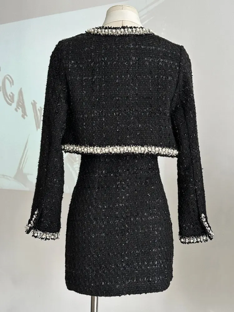 Women Short Jacket Coat + Dres - Wool Suit Jacket review and price