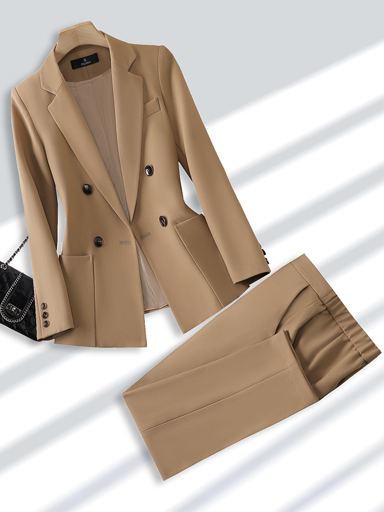 Fashion Ladies Pant Suit Forma - Men Formal Wear With Blazer review and price