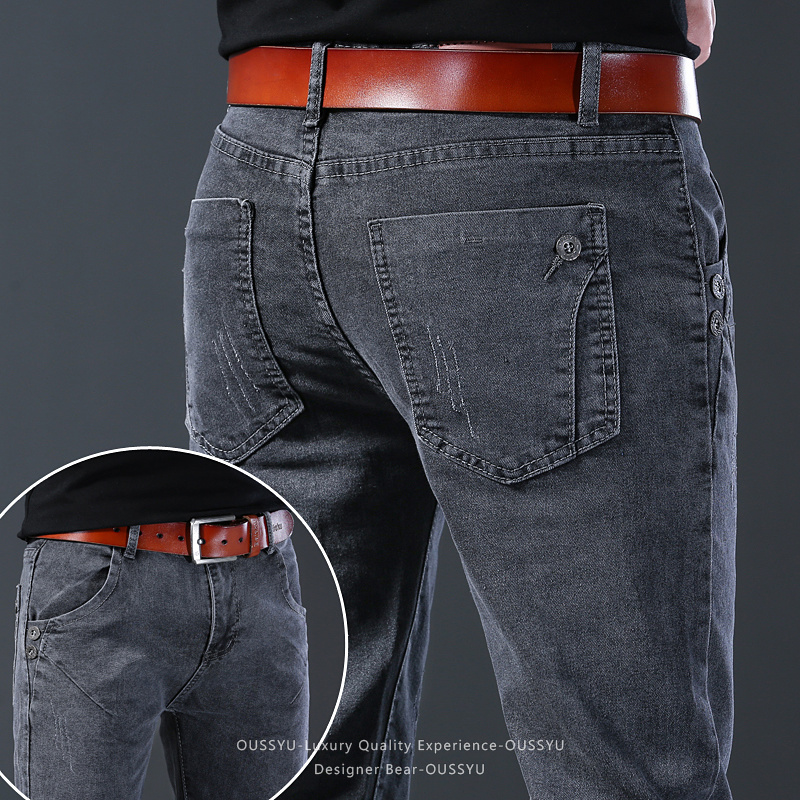 Brand Clothing Men Elastic Sli - Men Formal Wear With Jeans review and price