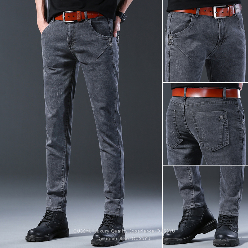 Brand Clothing Men Elastic Sli - Men Formal Wear With Jeans review and price