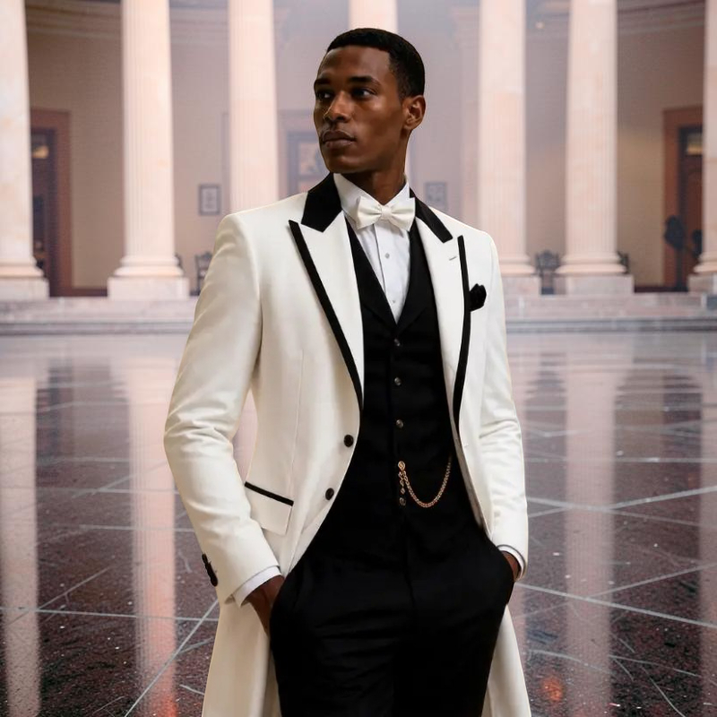 3 Pcs Wedding Suits for Men Sl - Men Formal Wear For Wedding review and price