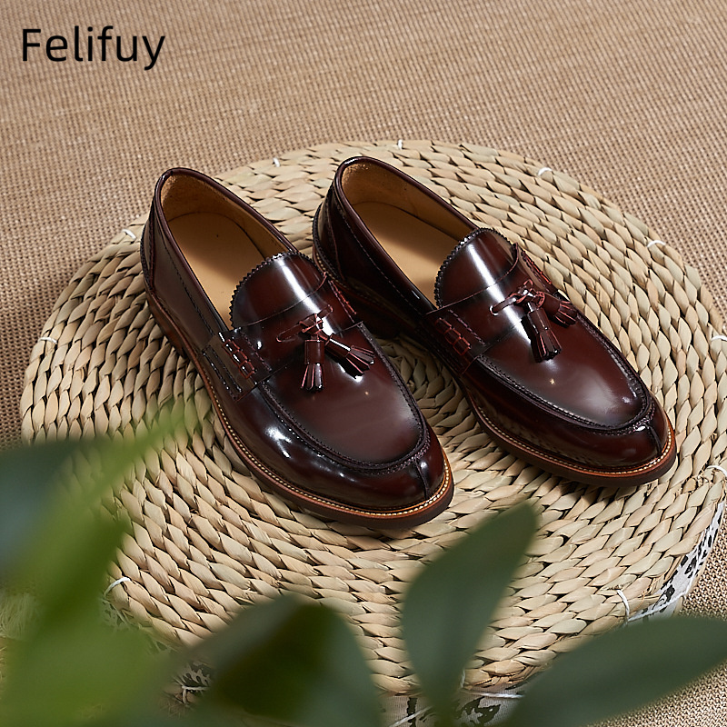 New Brown Men Flat Loafers Cow - Men'S Formal Wear review and price