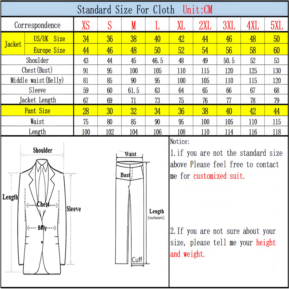 Hot Sale Velvet Men Suit 2pcs  - Wool Suit Jacket review and price