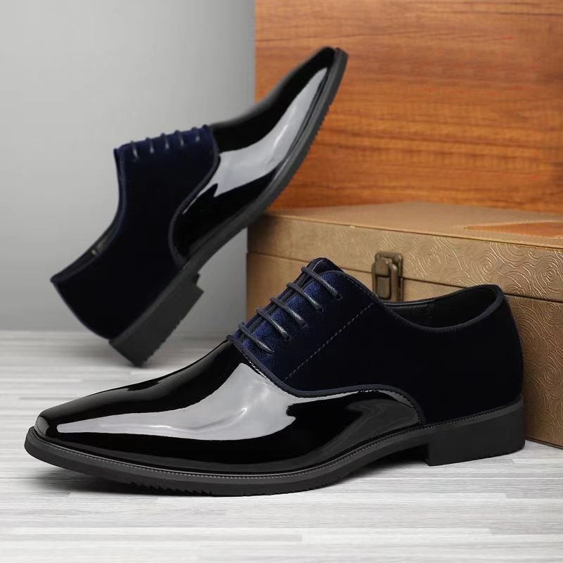 Men Color‑block Oxford Dress S - Men Formal Party Wear Dress review and price