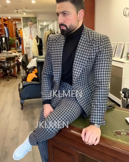 Houndstooth Mens Suits 2PCS We - Men'S Vintage Formal Wear review and price