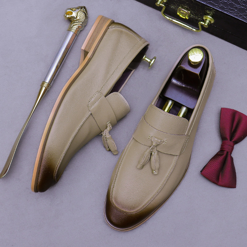 Men Tassel Genuine Leather Loa - Men'S Formal Wear review and price