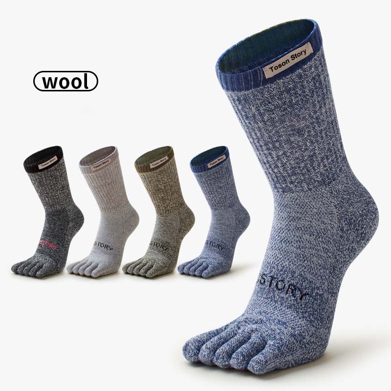 Merino Wool Five Finger Sports - Sock Garter Men review and price