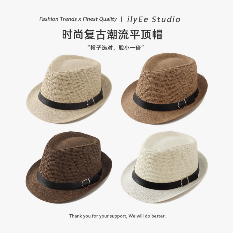 Men Summer Woven Straw Panama  - Men'S Vintage Formal Wear review and price